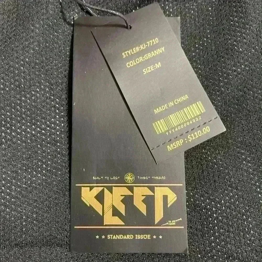 Kleep Camo Coach Jacket M Snap Front Logo Streetwear NWT